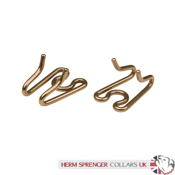 "Thorny Gold" 2.25 mm Prong Collar Links for Curogan Dog Collar HS Sprenger