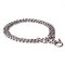 "Manners Maker" Roestvrijstalen Dubbele Ketting Hond Halsband met Martingale Lus, 3 mm