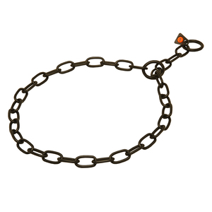 Black Dog Choke Chain, 3 mmStainless Steel