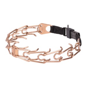 "Aggression Buster" 4 mm Curogan Herm Sprenger Prong Collar with Security Buckle