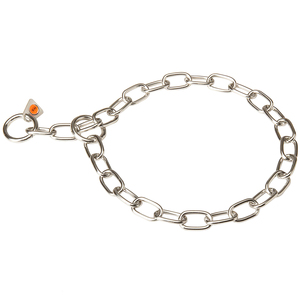 "Training Joy" Restvrij Staal Vacht Saver Choke Chain of 3 mm Draadmeter