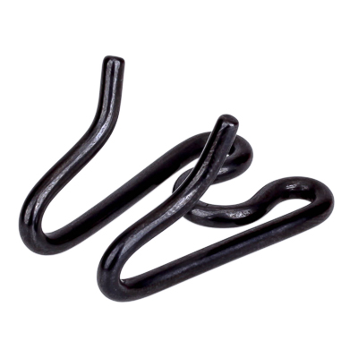 Black stainless
steel extra link 3.2 mm