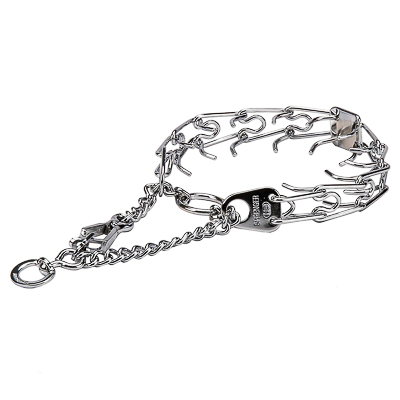 Chrome Plated Herm Sprenger Dog Prong Collar
with Quick Release 2.25 mm