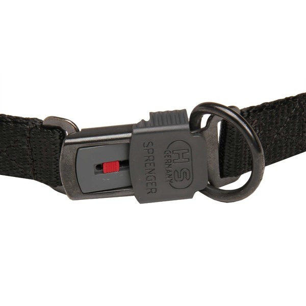 "Daily Trainer" Black Stainless Steel Herm Sprenger Prong Collar for Dog Training